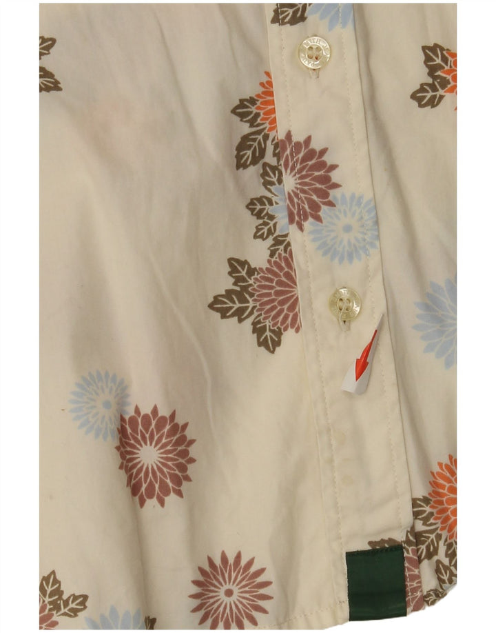 Paul Smith Chemise Homme Large Off White Floral Cotton