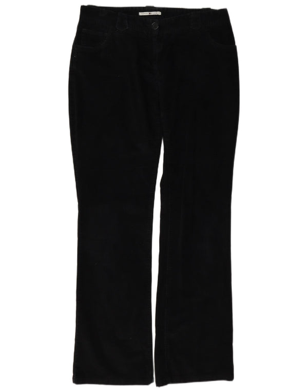 Tommy Hilfiger Pantalon en velours côtelé pour femme US 10 Large W34 L33 Bleu marine