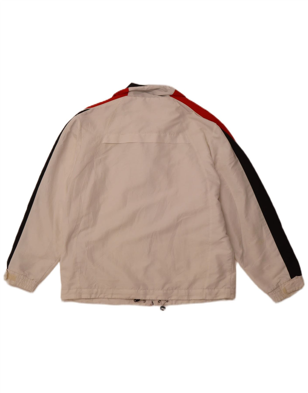LOTTO Veste de survêtement pour femme UK 16 Large Blanc Colorblock Polyester