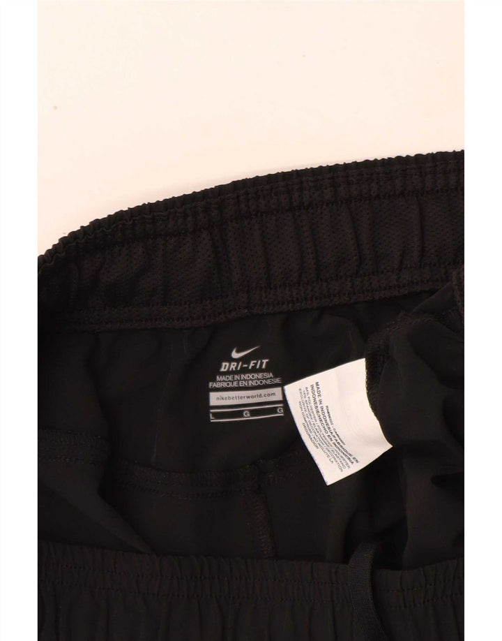 Short de sport Nike Dri Fit pour hommes, grand, noir, polyester