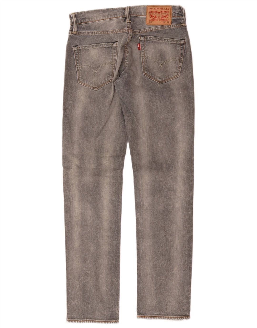 Levi's Jean Slim 511 Homme W28 L32 Gris Coton