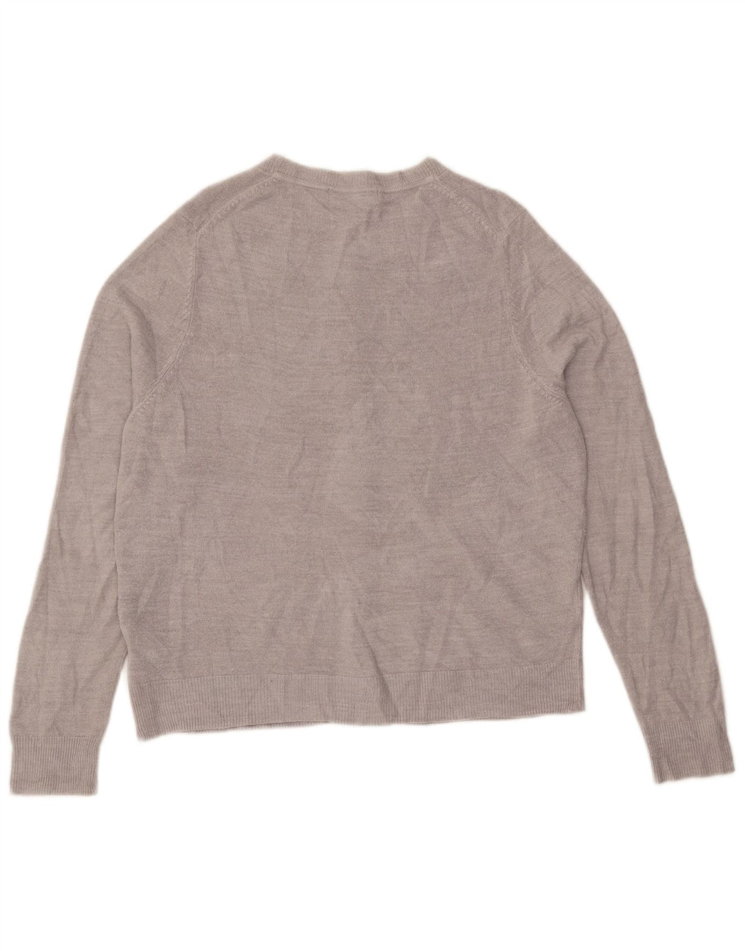 Marks & Spencer Pull Cardigan Femme UK 14 Grand Acrylique Gris