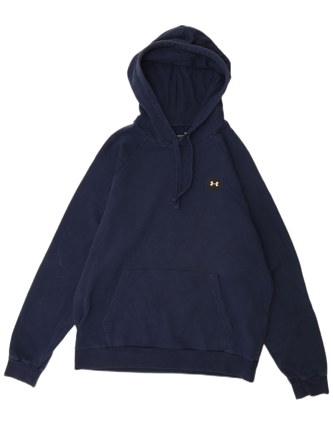 UNDER ARMOUR Pull à capuche pour homme en coton bleu marine Large