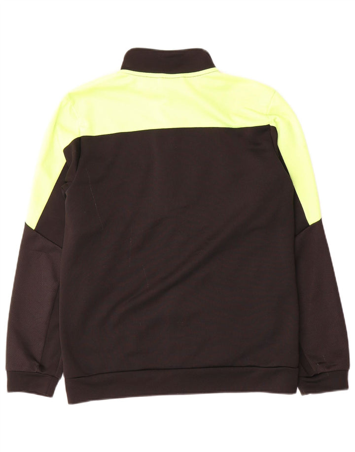 Puma Veste de Survêtement Garçon 13-14 ans Noir Colorblock