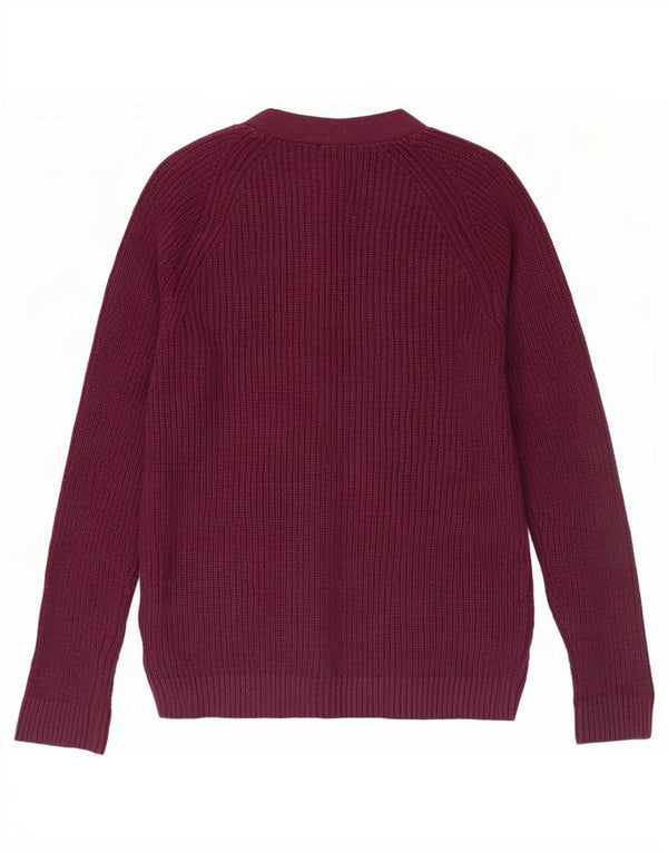 Gap Cardigan Femme Pull UK 14 Grand Violet Coton