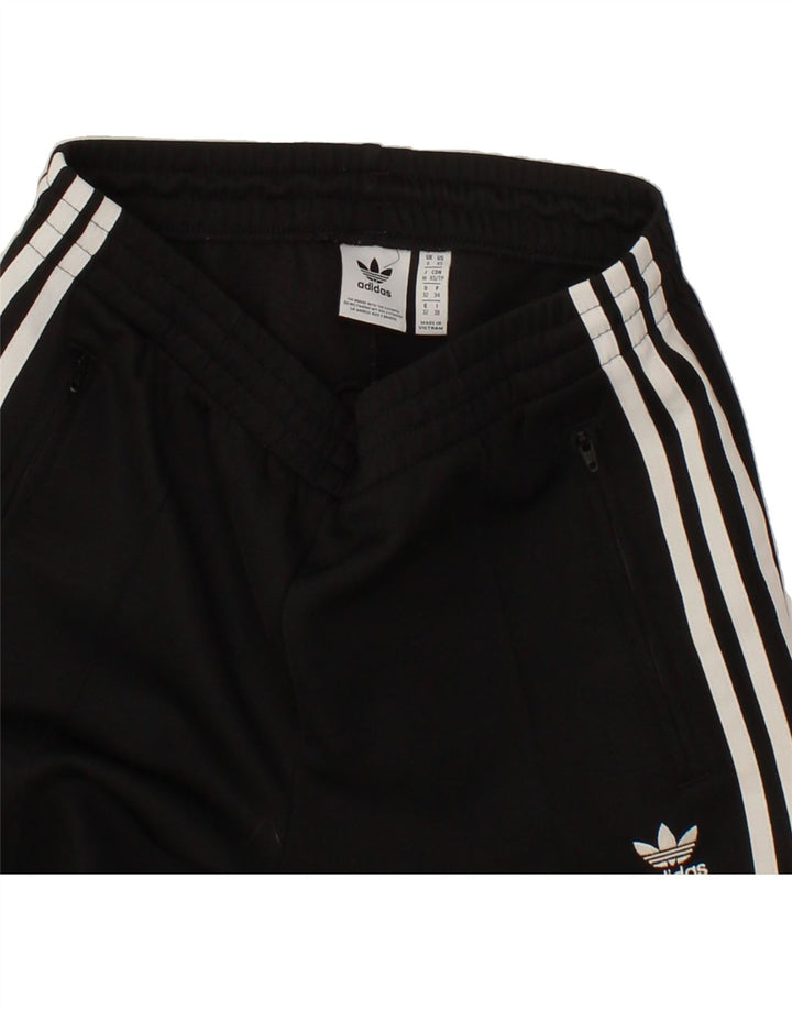 ADIDAS Womens Tracksuit Trousers UK 6 XS Black Polyester Vintage Adidas and Second-Hand Adidas from Messina Hembry 