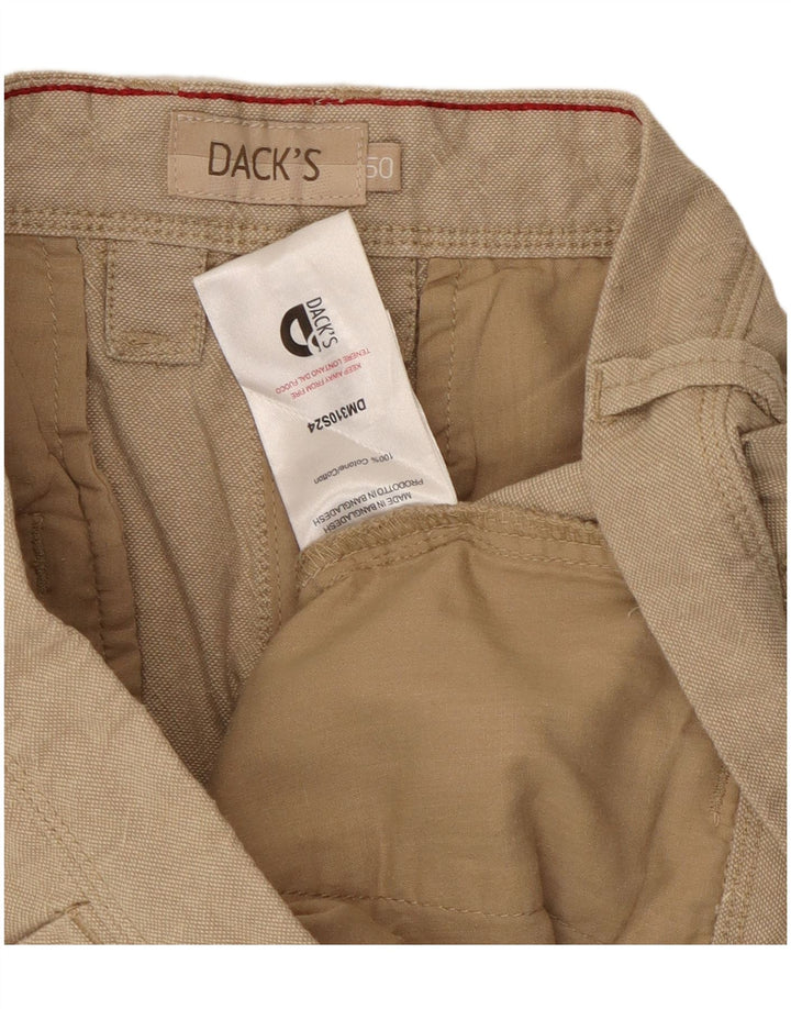 Dack's Short Cargo Homme IT 50 Large W34 Coton Beige