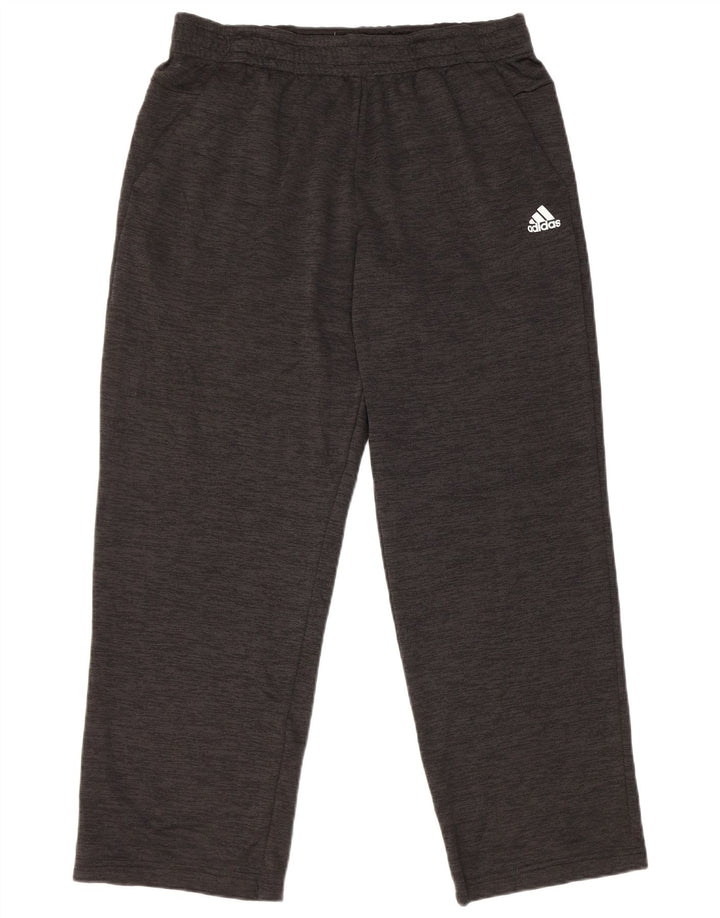 Adidas Pantalon de survêtement pour homme Large Polyester moucheté noir