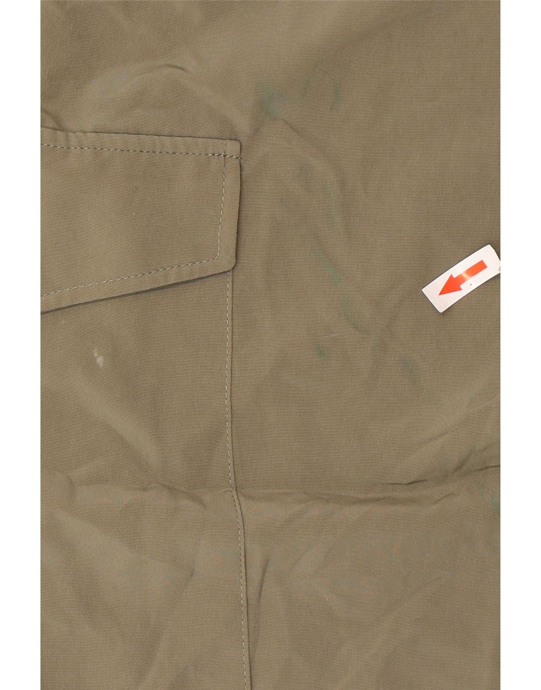 Zara Pantalon Cargo Joggers Femme Petit W28 L27 Kaki Polyester