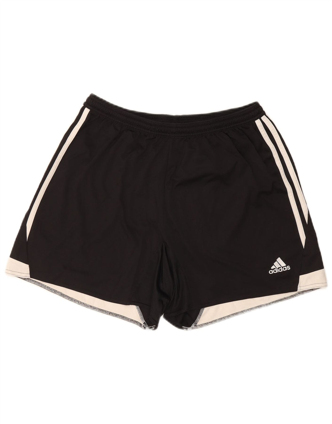 ADIDAS Short de sport Climacool pour femme UK 16/18 Large Noir Colourblock