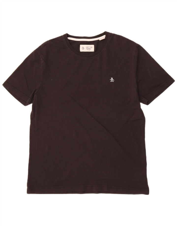 Penguin T-Shirt Homme Top XL Noir Coton