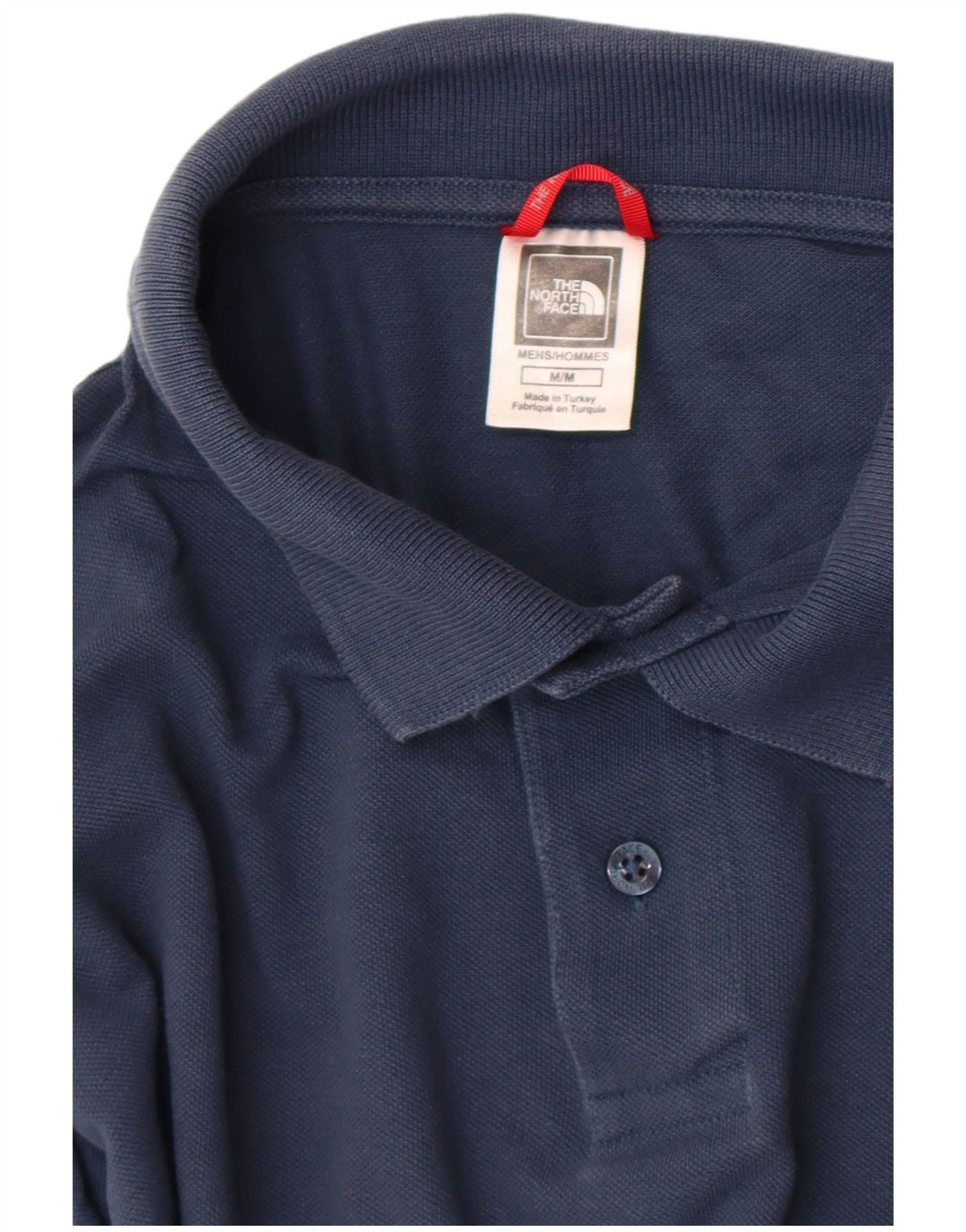 The North Face Polo Homme Bleu Marine Moyen