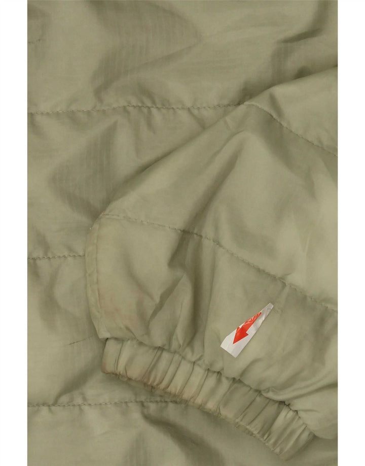 Levi's Veste matelassée à capuche Femme UK 18 XL Vert Polyester