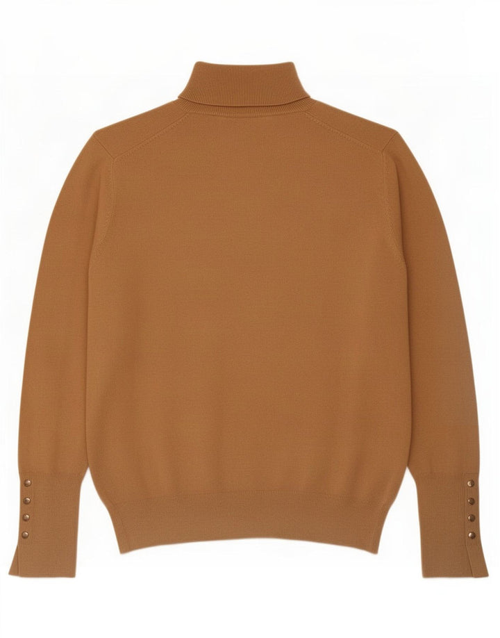 Zara Pull col roulé pour femme UK 14 Beige moyen