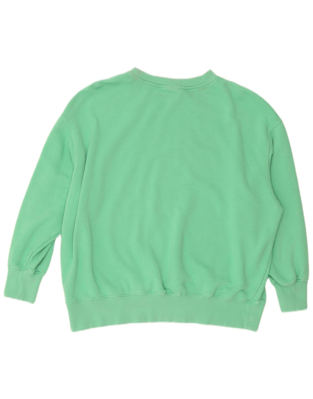 Survêtement complet surdimensionné graphique Nike pour femme UK 14 coton vert moyen