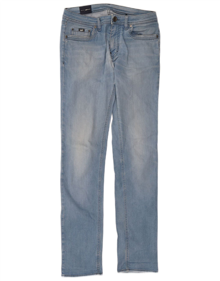Gas Jean Slim Homme W32 L34 Bleu Coton