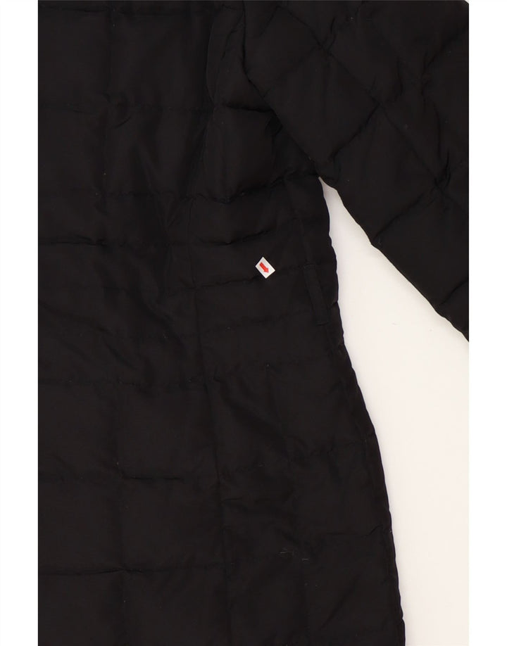 MARELLA Womens Hooded Padded Coat UK 16 Large  Black Polyamide Vintage Marella and Second-Hand Marella from Messina Hembry 