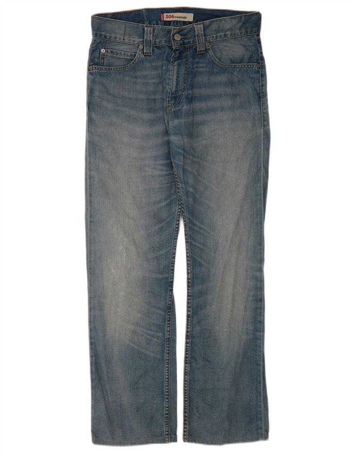 Levi's Jean Droit 506 Homme Bleu W31 L30 Coton