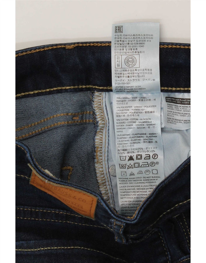 Levi's Jean Bootcut Taille Haute 725 Femme W29 L30 Bleu Marine Lyocell