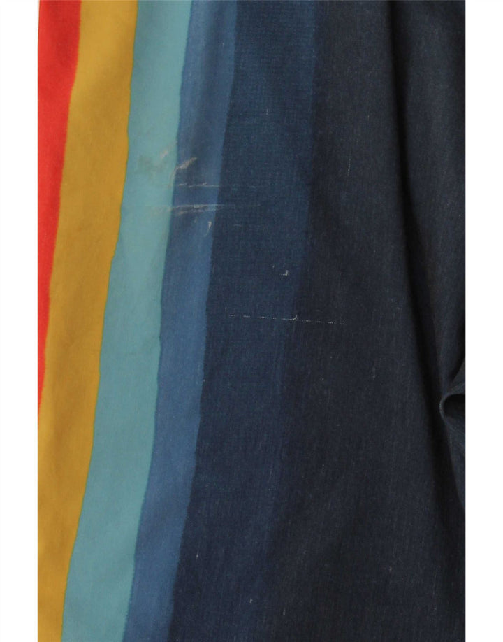 Vissla Short de Bain Homme Moyen Rayé Multicolore Coton Plage