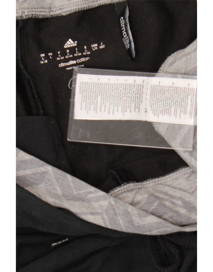 ADIDAS Pantalon de survêtement Climalite pour femme UK 16/18 Large Noir