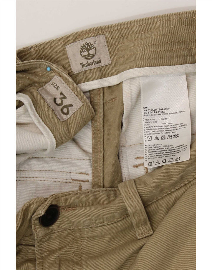 Timberland Short Cargo Homme W36 Large Kaki Coton