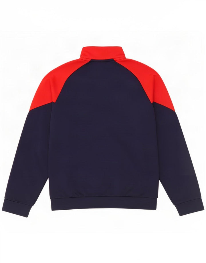 Puma Veste de Survêtement Graphique Garçon 9-10 Ans Bleu Marine Colorblock