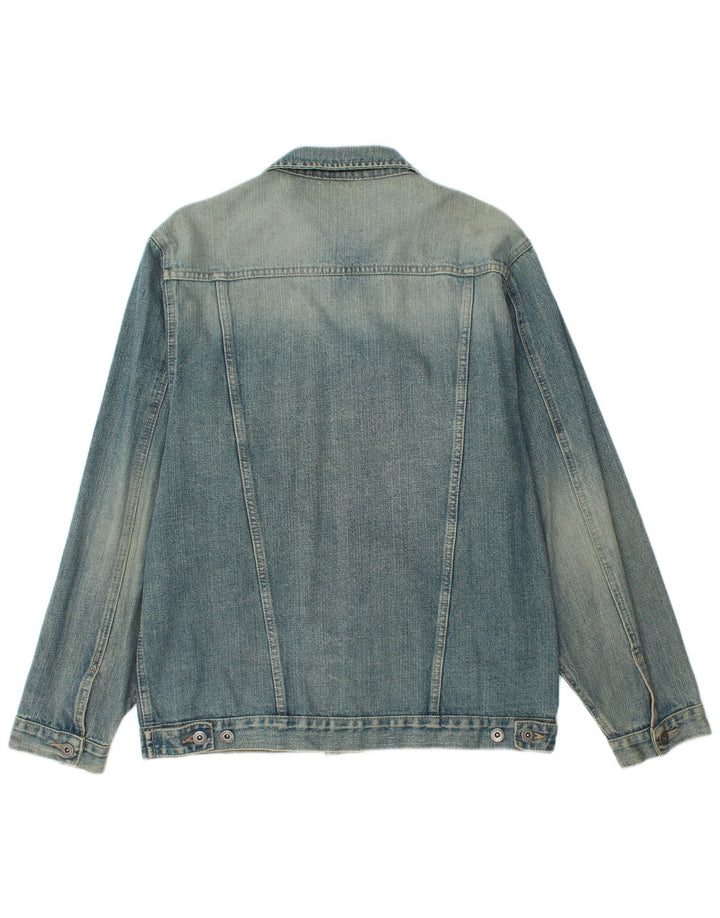 ANGELO LITRICO Veste en Jean Homme IT 56 3XL Bleu Coton