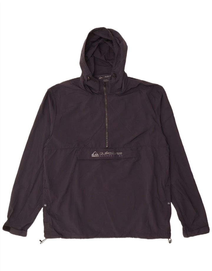 Quiksilver Veste de Pluie Graphique Pull Homme UK 42 XL Nylon Noir