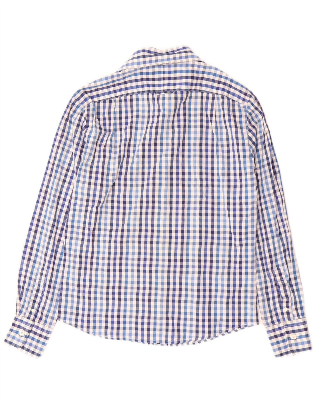 Boggi Chemise Milano Small Bleu Vichy Coton Homme