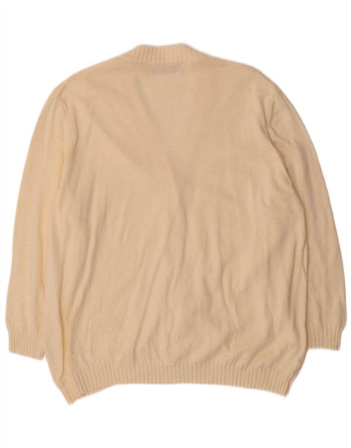 Stefanel Cardigan pour femme UK 18 XL Beige