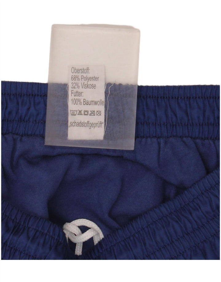 Short de bain vintage pour homme en polyester color block bleu marine moyen