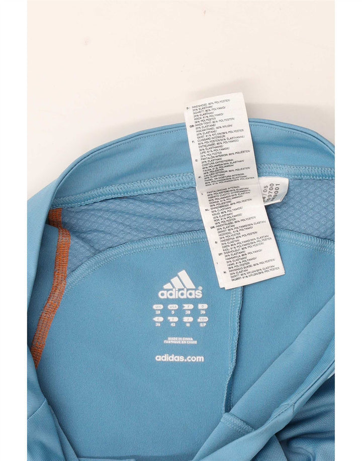 Adidas Jupe-short pour femme UK 10 Petit Bleu Polyester