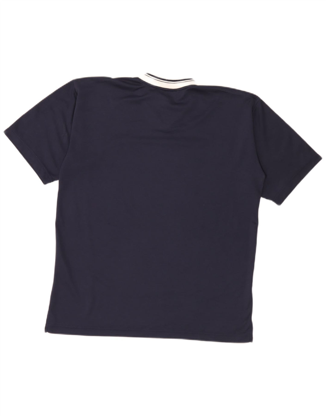 Fila T-Shirt Homme Haut Petit Bleu Marine Colorblock Polyester