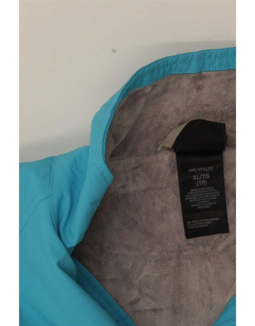 The North Face Veste coupe-vent fille 14-15 ans XL Bleu Polyester