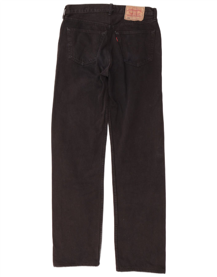 LEVI'S Jean Droit 501 Homme W34 L36 Coton Noir