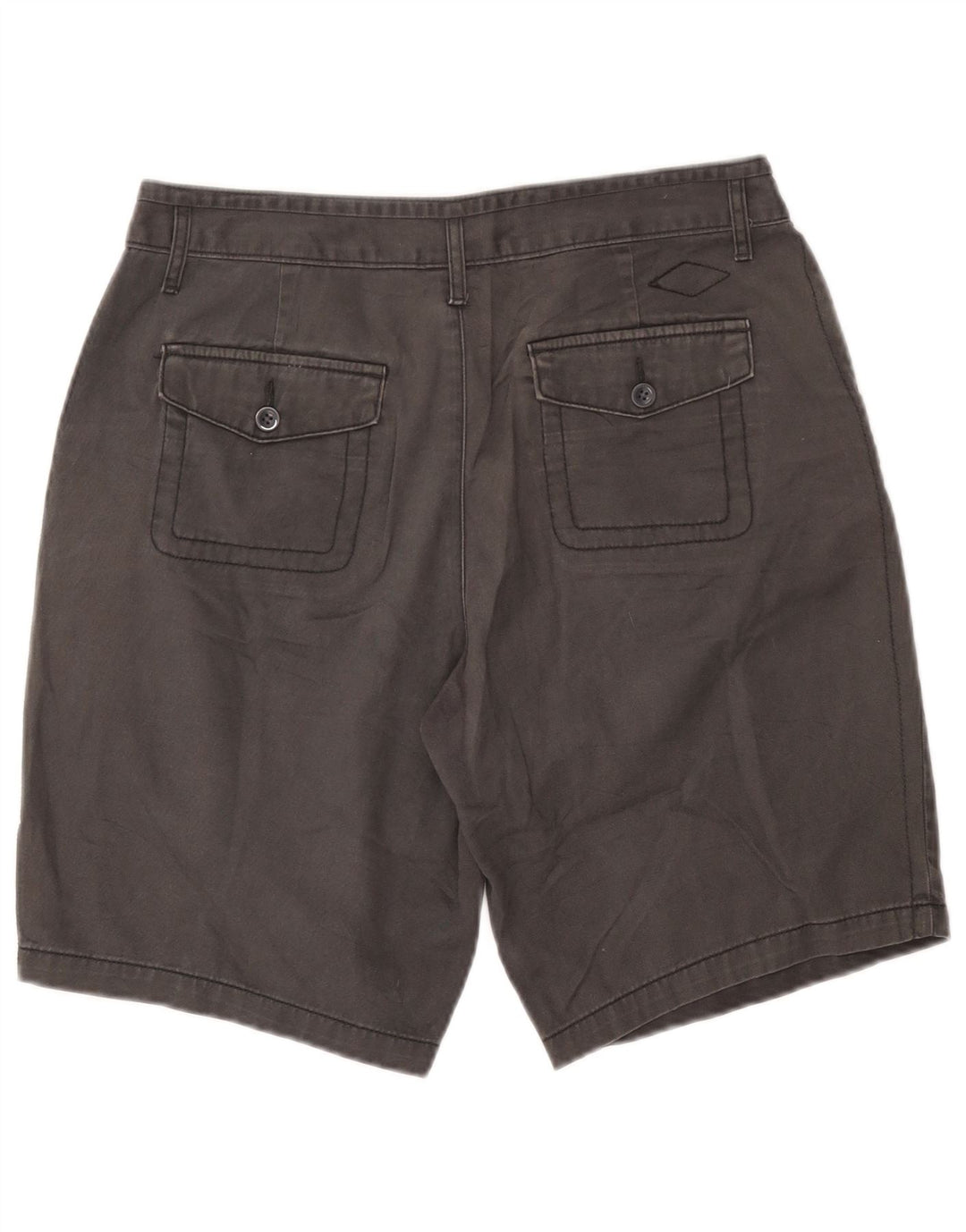 Eddie Bauer Short Chino Femme US 8 Medium W30 Coton Gris