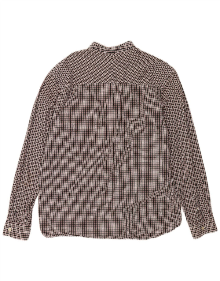Fred Perry Chemise Homme Grand Carreau Multicolore Coton