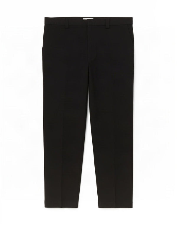 Marks & Spencer Pantalon décontracté fuselé pour femme UK 16 Large W38 L28 Noir