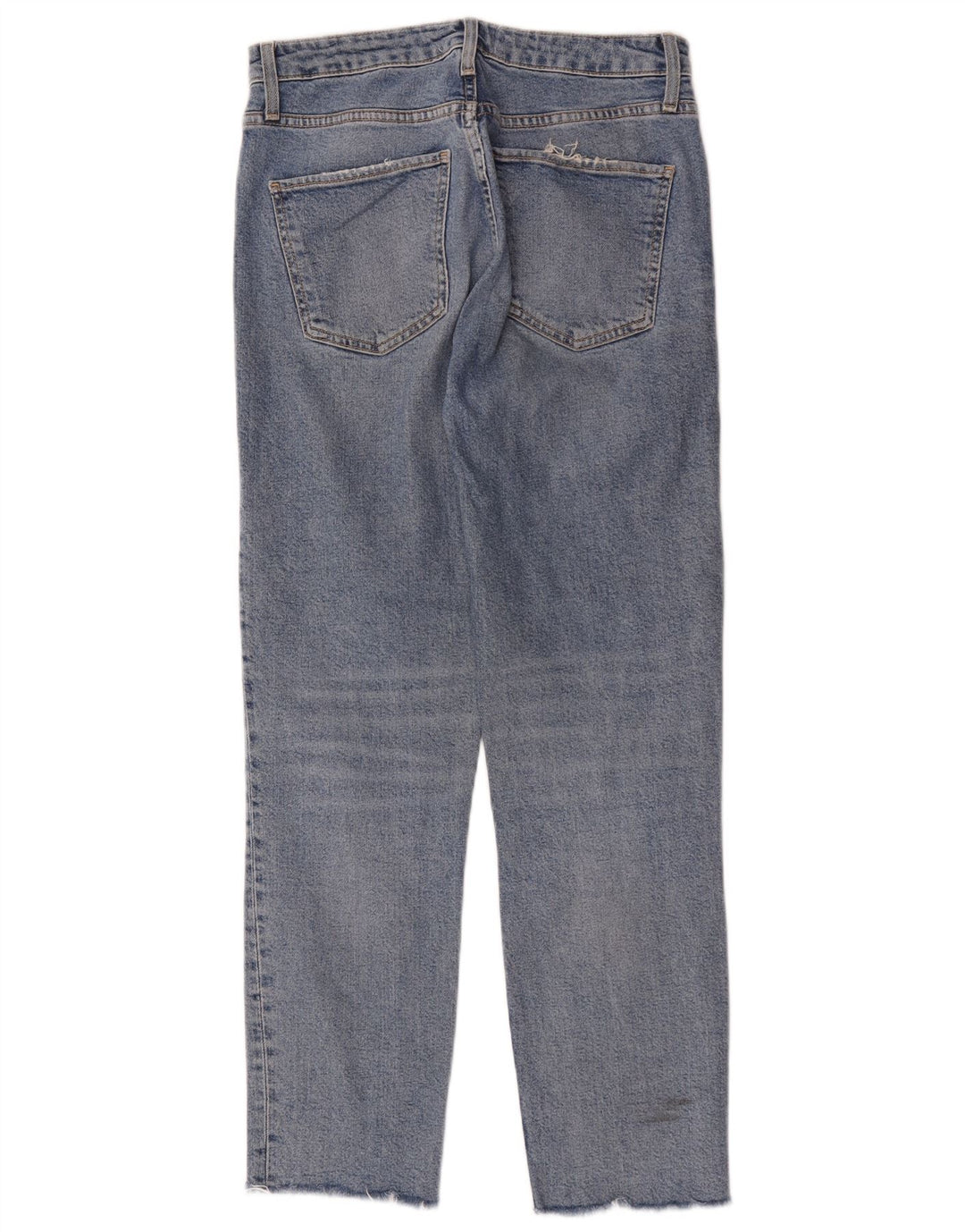 Zara Jean droit femme EU 38 Small W28 L28 Bleu