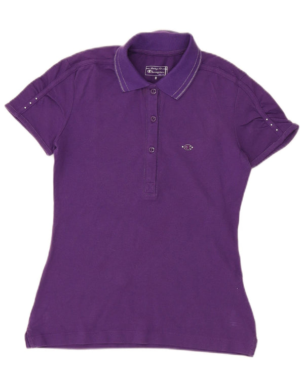 Champion Polo Herritage Fit pour femme UK 12 Violet moyen