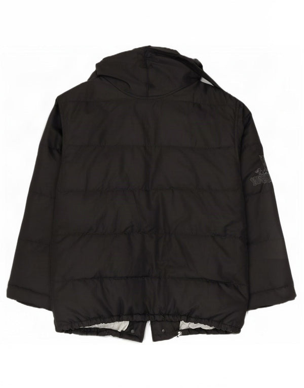 Iceberg Veste matelassée à capuche pour homme IT 50 Large Noir Polyamide