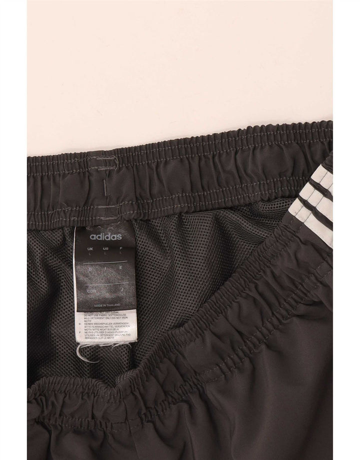 Adidas Short de sport pour homme Large Gris Polyester