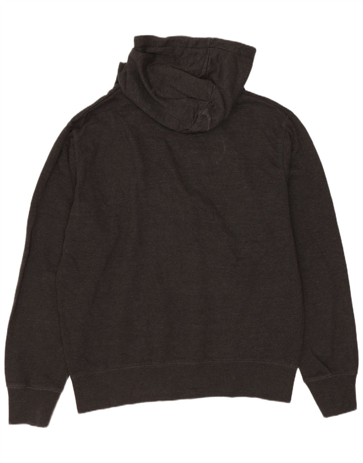 French Connection Pull à capuche pour homme en coton gris Taille L