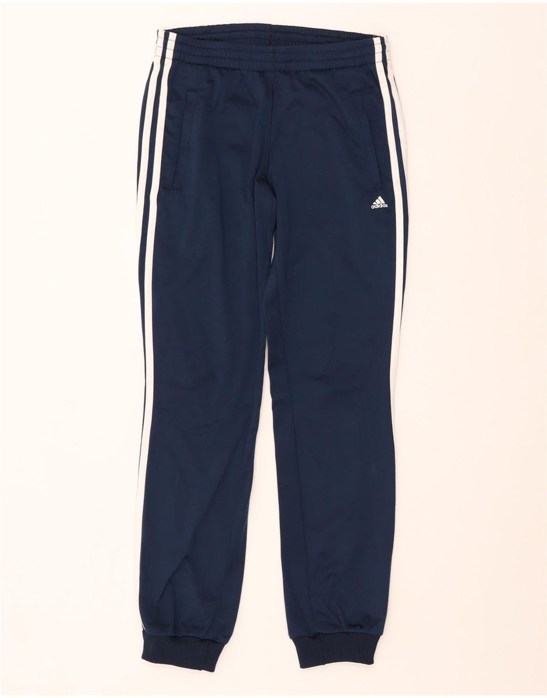 ADIDAS Pantalon de survêtement Climalite pour femme UK 4/6 XS Bleu marine