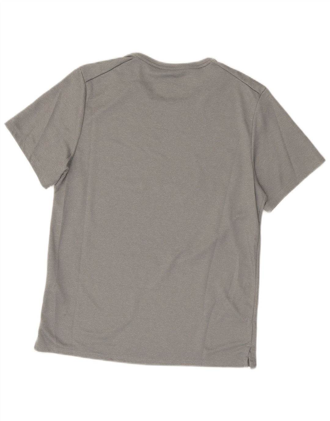 Nike Hommes Dri Fit T-Shirt Haut Petit Gris Polyester