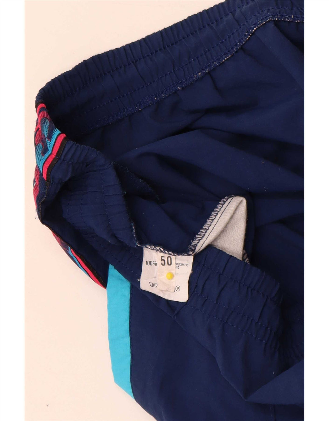 Asics Pantalon De Survêtement Graphique IT 50 Homme Bleu Marine Moyen Colourblock