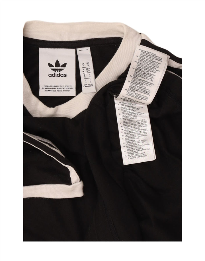 Adidas T-Shirt Homme Haut Petit Coton Noir