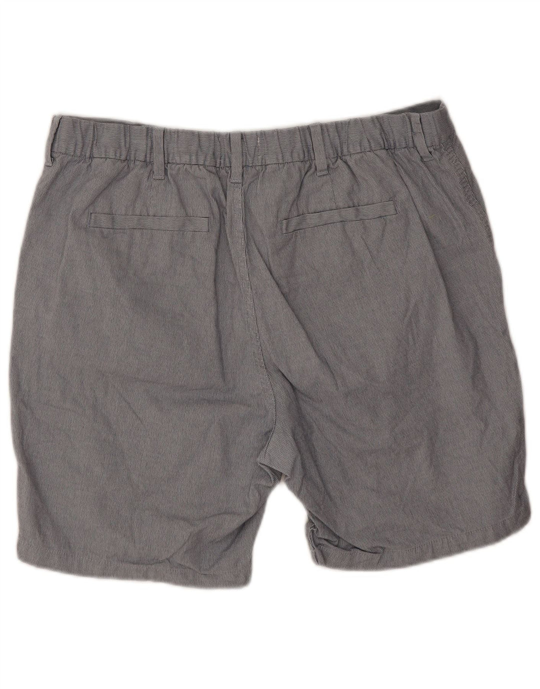 MARKS & SPENCER Short Chino Coupe Regular Homme W38 XL Gris Polyester