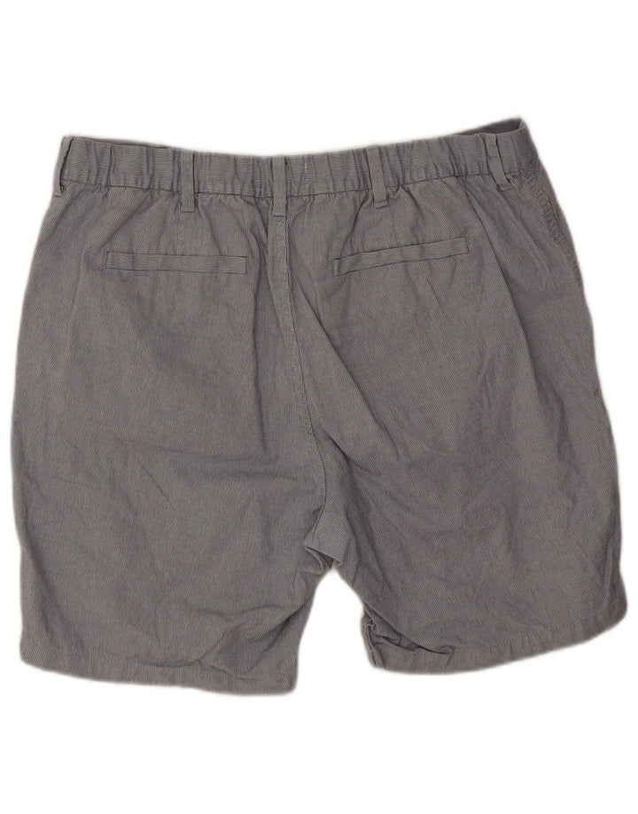 MARKS & SPENCER Short Chino Coupe Regular Homme W38 XL Gris Polyester